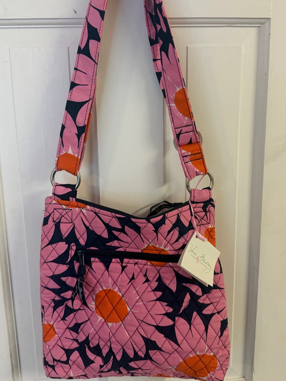 Vera Bradley Hipster Loves Me Shoulder Bag Retired 2011 NWT